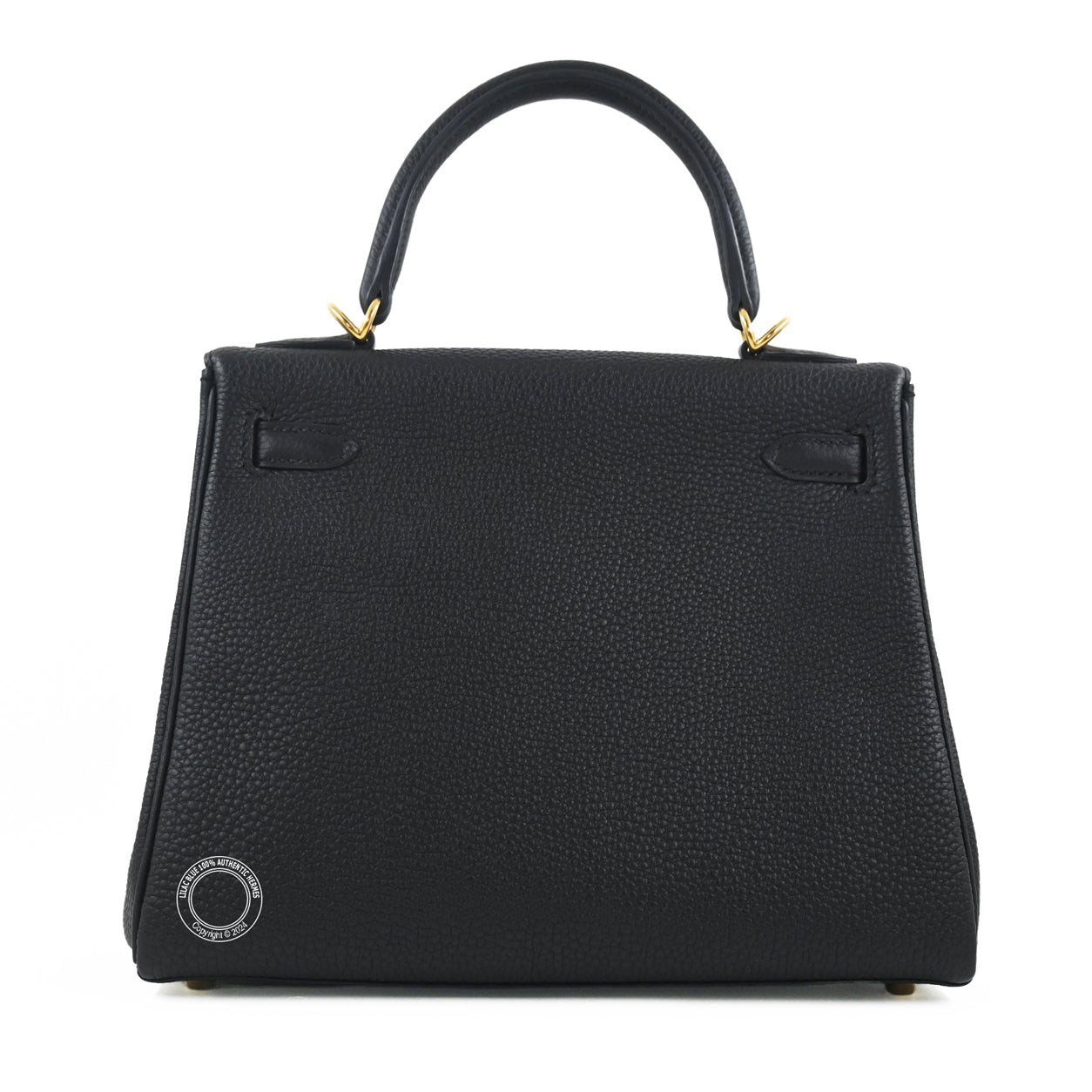 Hermès Kelly 25cm Black Togo GHW