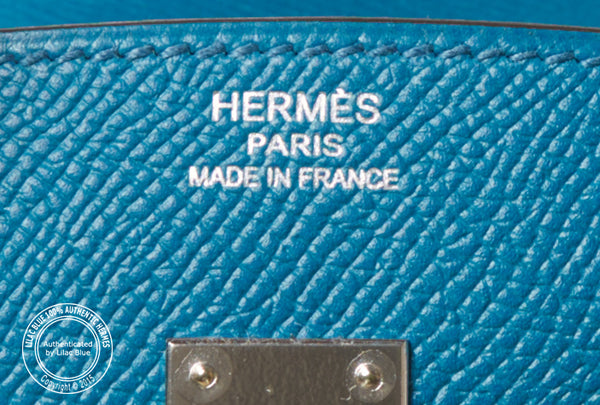 Hermès Birkin 25cm Bleu Izmir Epsom PHW