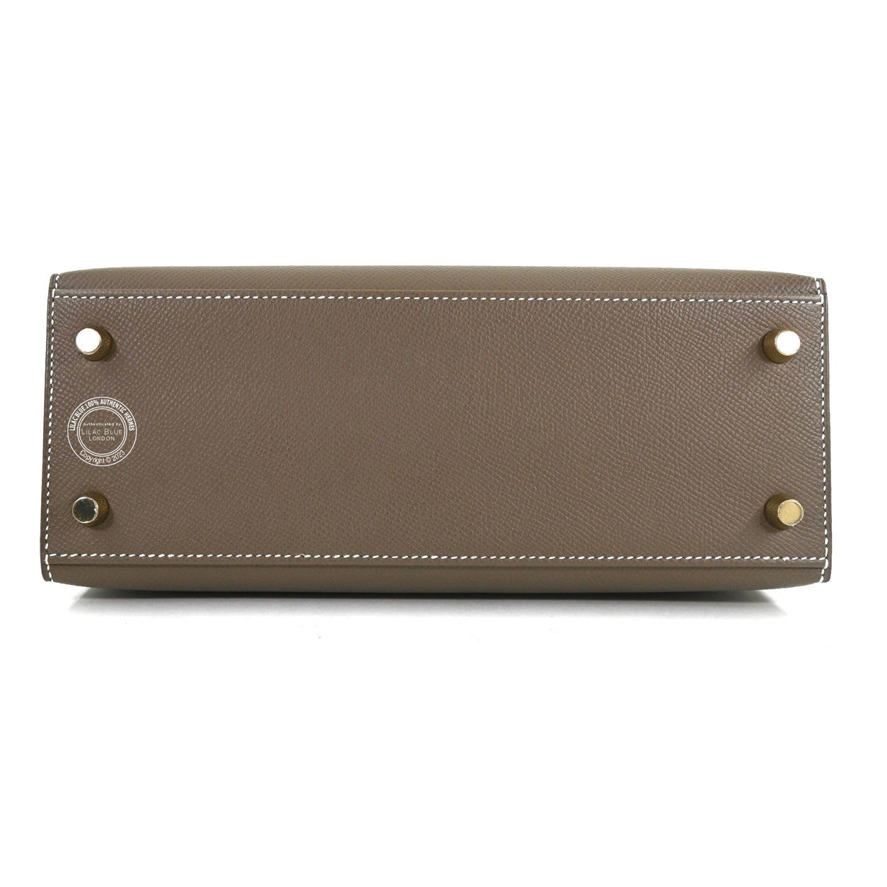 Hermès Kelly 25cm Etoupe Epsom GHW