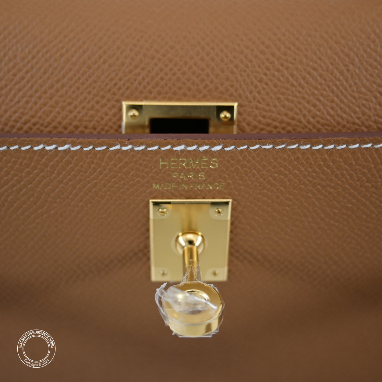 Hermès Kelly 25cm Gold Epsom GHW
