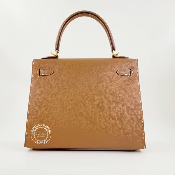 Hermès Kelly 25cm Gold Epsom GHW