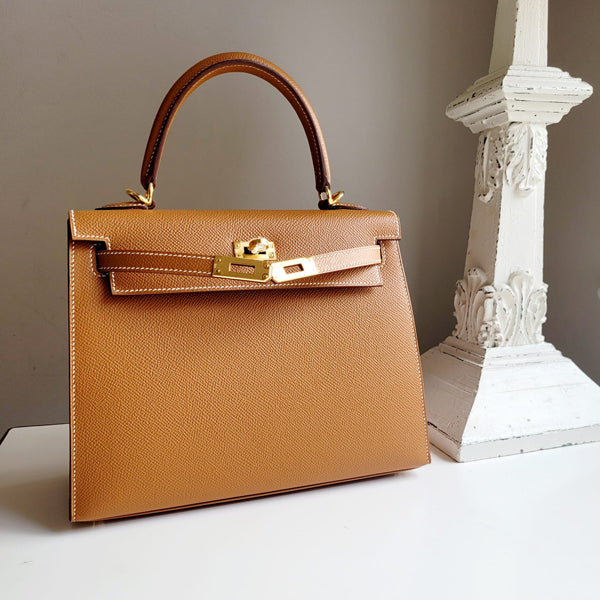 Hermès Kelly 25cm Gold Epsom GHW