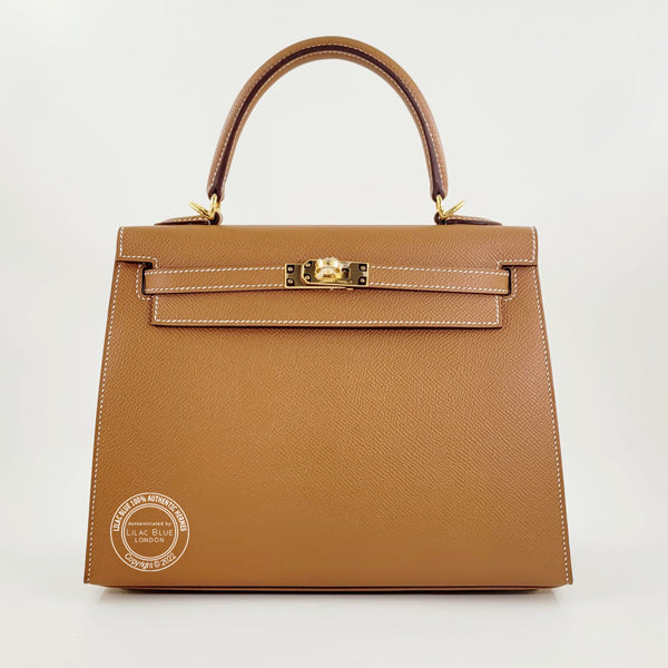 Hermès Kelly 25cm Gold Epsom GHW