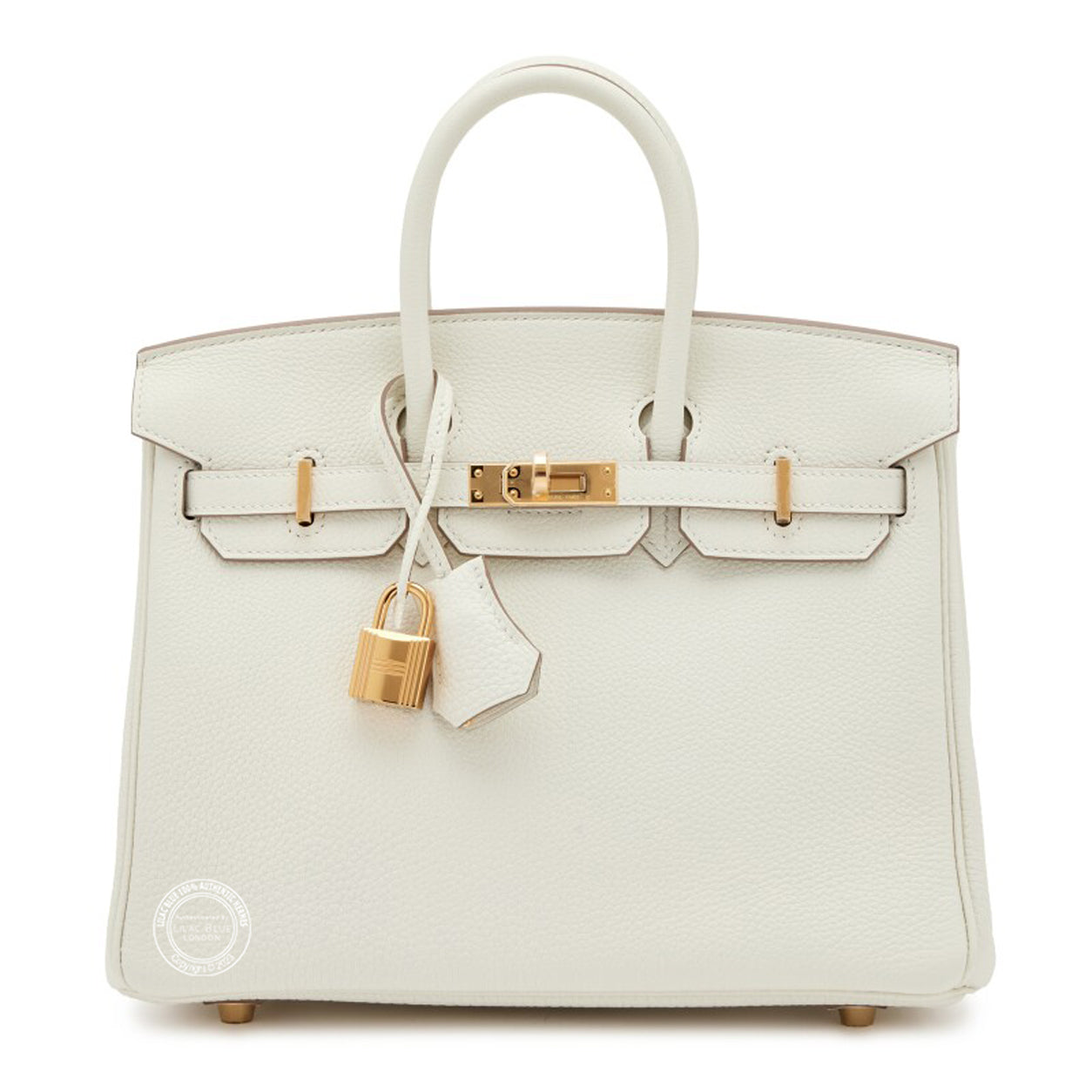 Hermès Birkin 25cm Mushroom Togo GHW