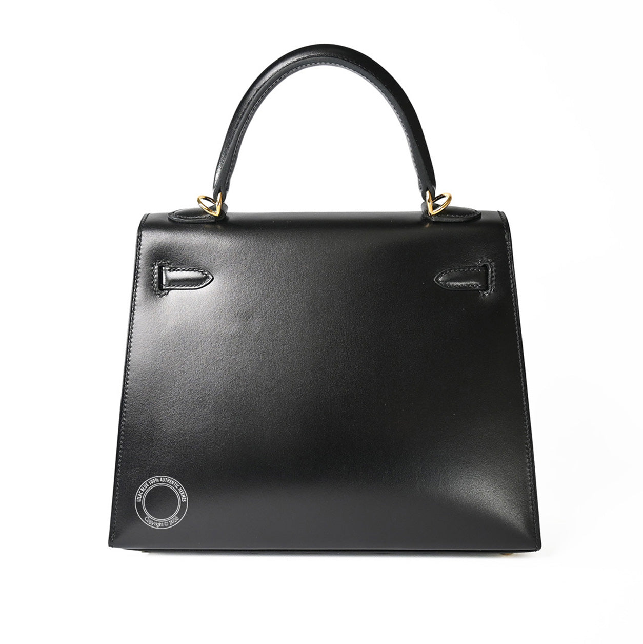 Hermès Kelly 25cm Black Box GHW