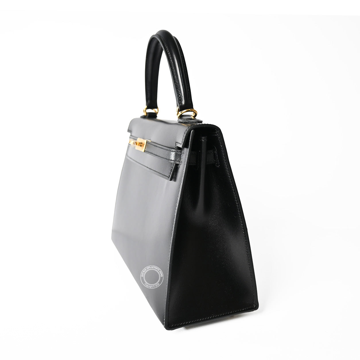 Hermès Kelly 25cm Black Box GHW