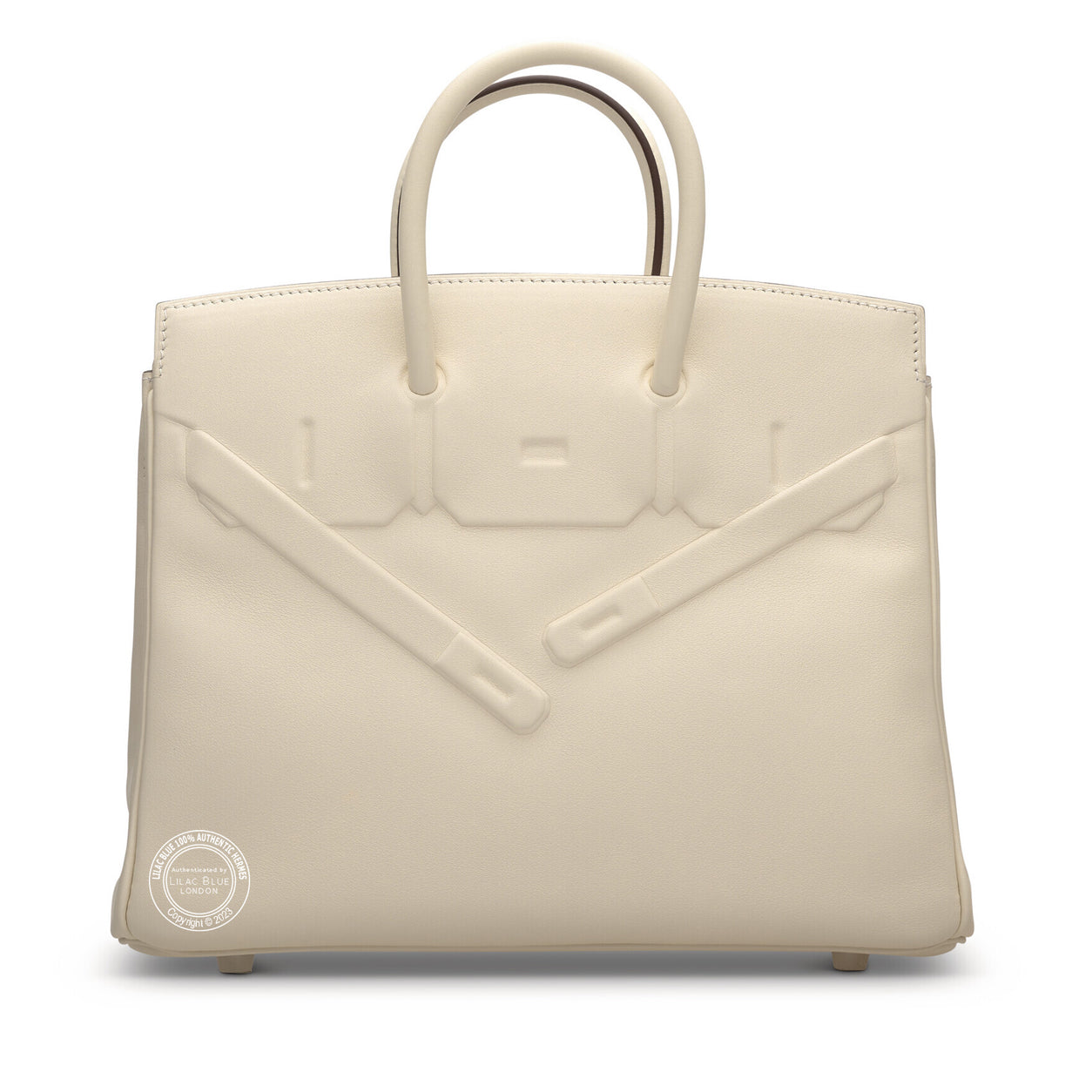 Hermès Birkin 25cm Nata Shadow Swift