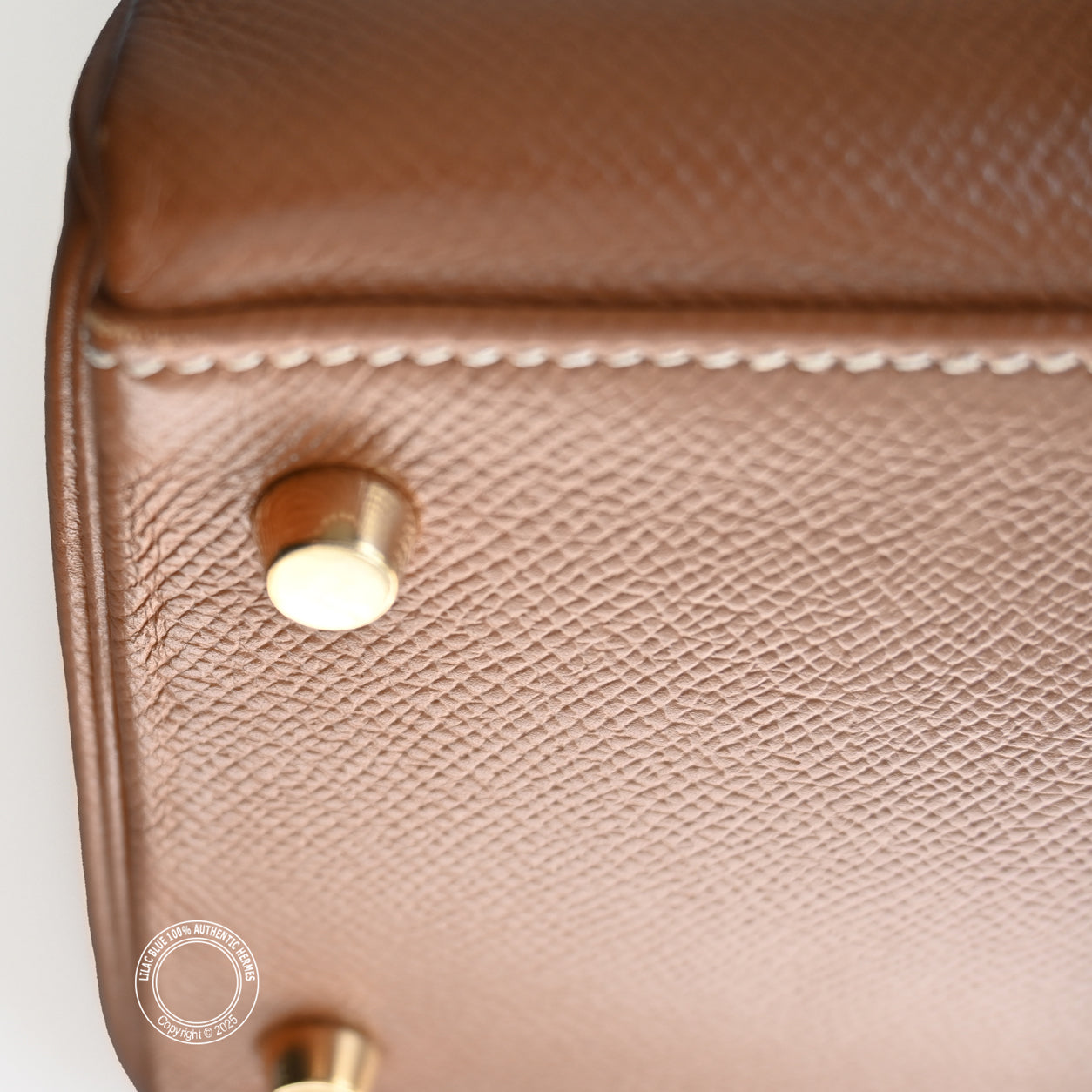 Hermes Kelly 28cm Gold Epsom GHW - Preloved