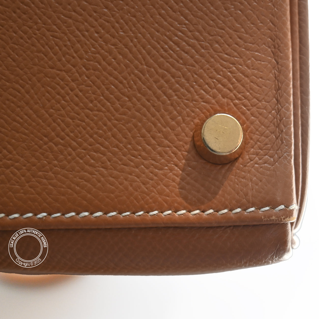 Hermes Kelly 28cm Gold Epsom GHW - Preloved