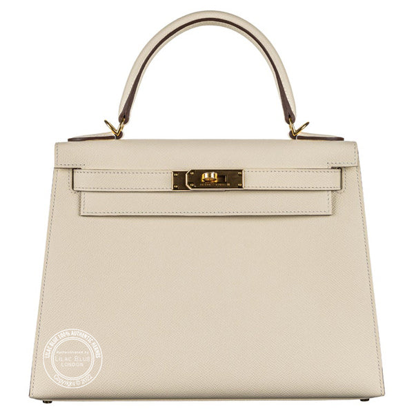 Hermès Kelly 28cm Nata Epsom GHW