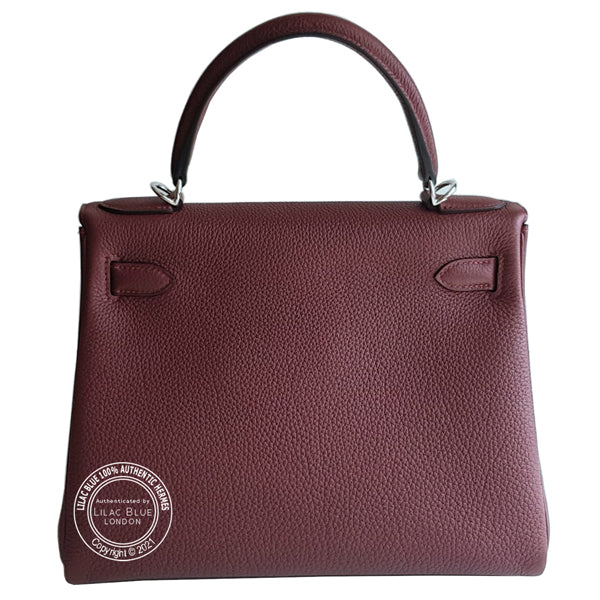 Hermès Kelly 28cm Rouge H Togo PHW