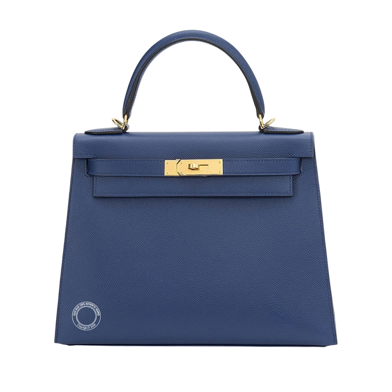 Hermès Kelly 28cm Bleu Saphir Epsom GHW