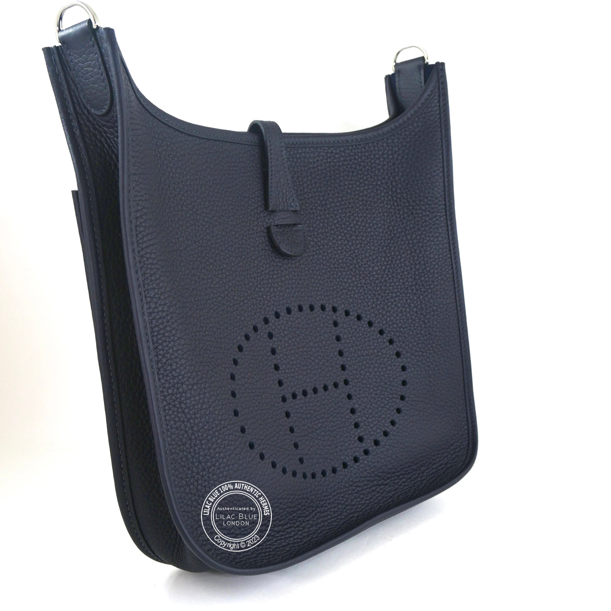 Hermès Evelyne 29cm Caban Clemence PHW