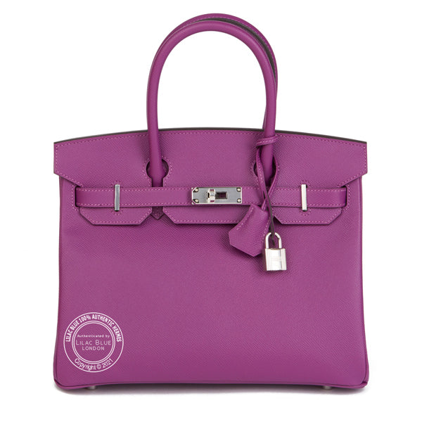 Hermès Birkin 30cm Anemone Epsom PHW