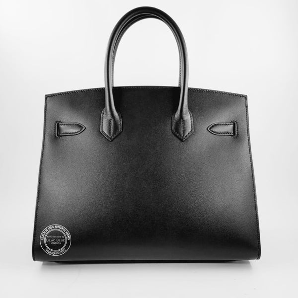 Hermès Birkin 30cm Black Sellier Madame PHW (Copy)