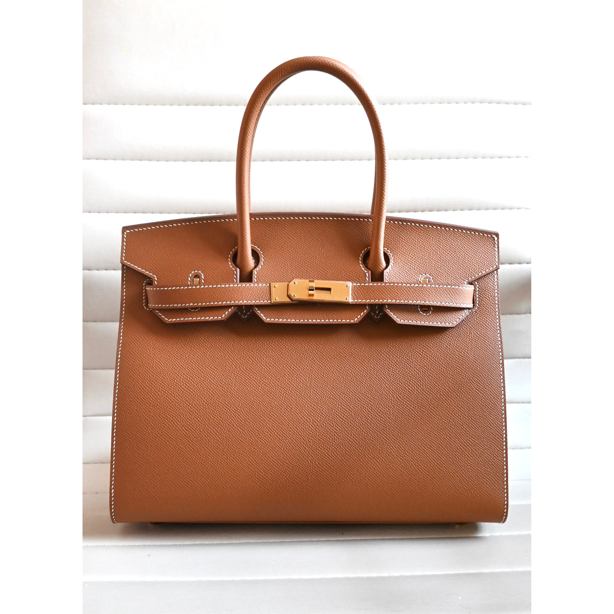 Hermès Birkin 30cm Gold Epsom GHW