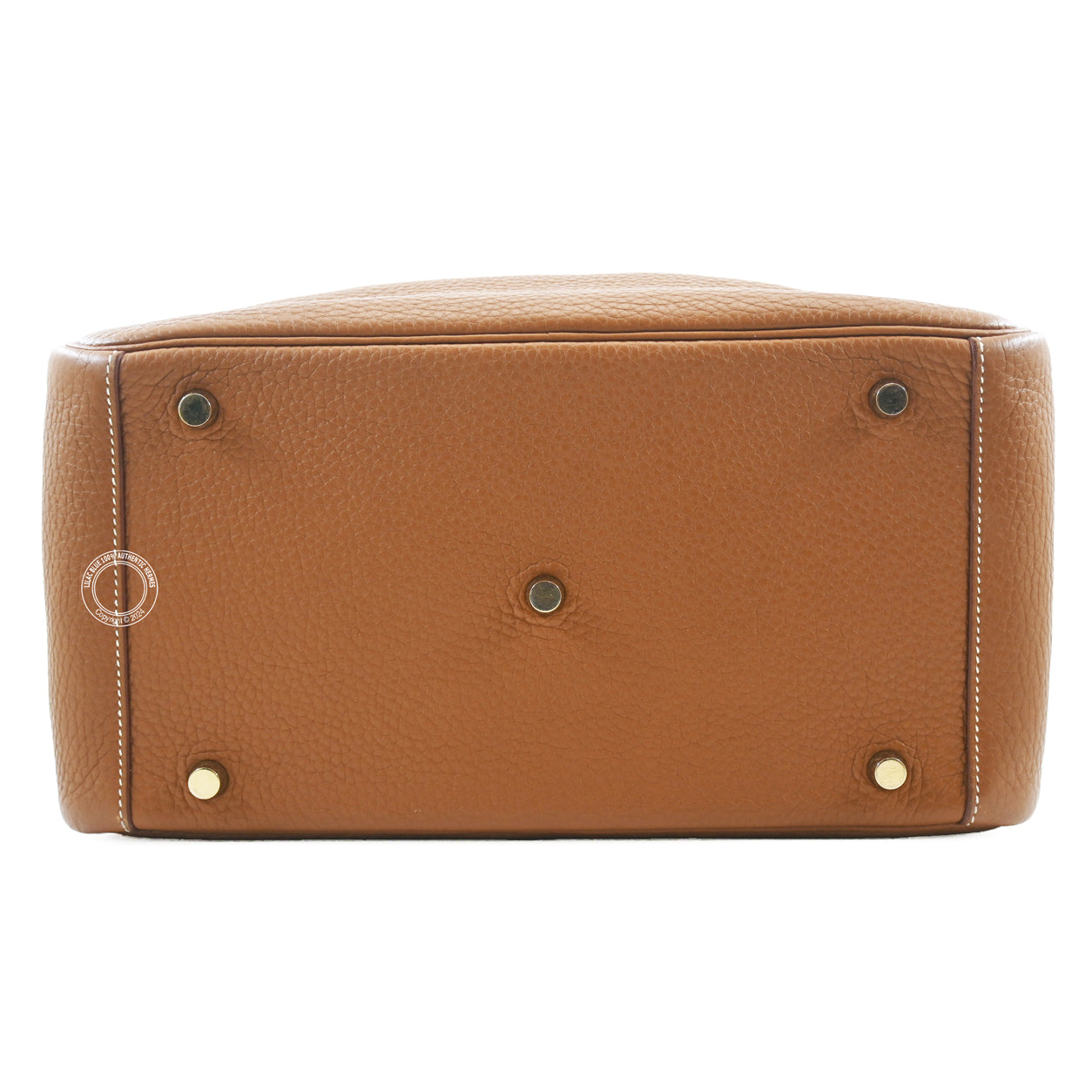 Hermès Lindy 30cm Gold/Rouge Tomate Verso Clemence GHW