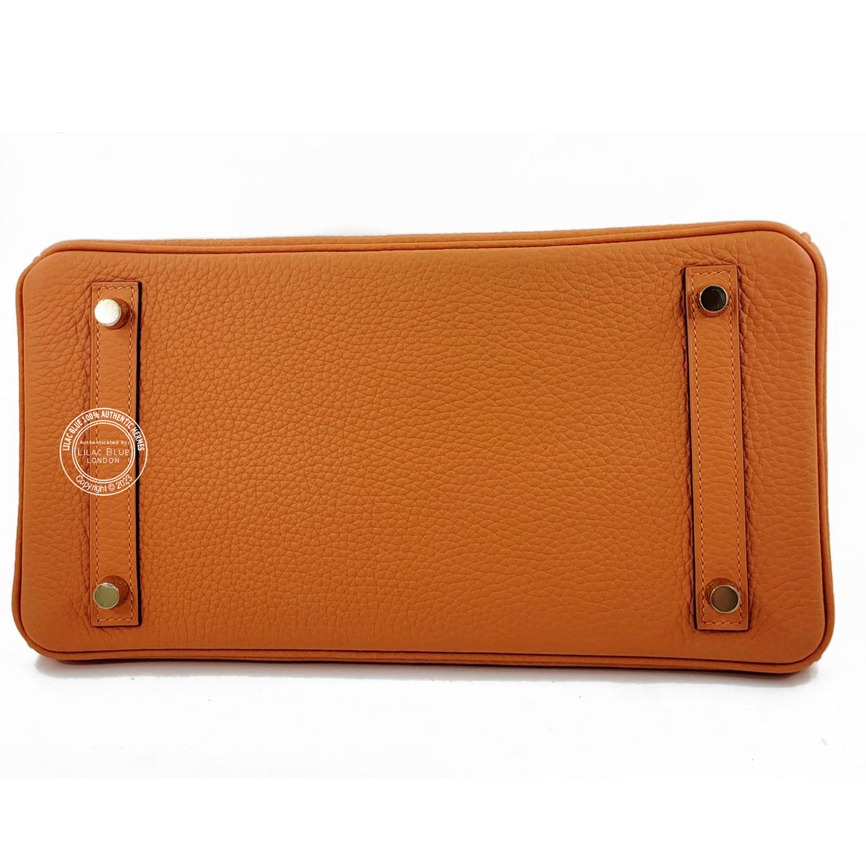Hermès Birkin 30cm Orange Clemence GHW