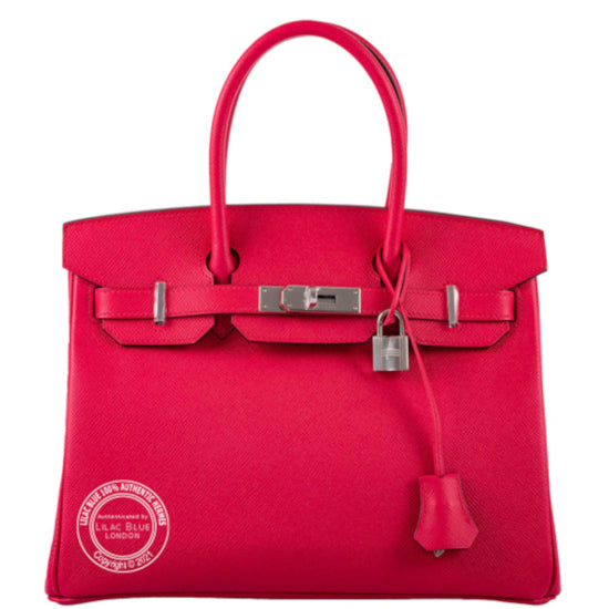 Hermès Birkin 30cm Rose Extreme Epsom PHW