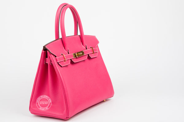 Hermes Birkin 30cm Rose Tyrien Epsom GHW - Preloved