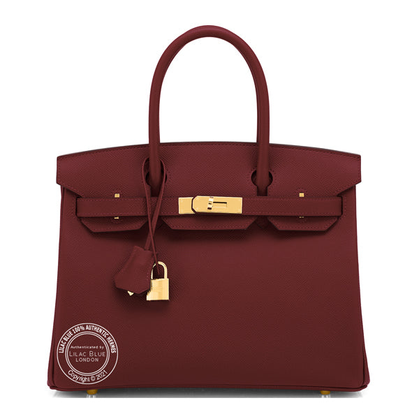 Hermès Birkin 30cm Rouge H Epsom GHW