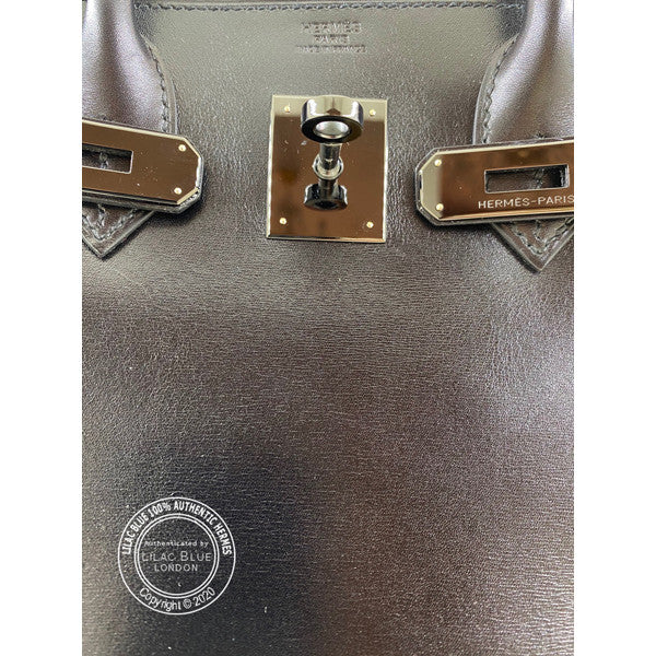 Hermès Birkin 30cm So Black Box - Preloved
