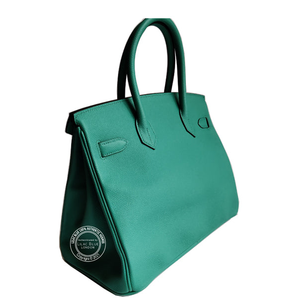 Hermès Birkin 30cm Vert Vertigo Epsom GHW