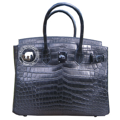 Hermès Birkin 35cm So Black Crocodile