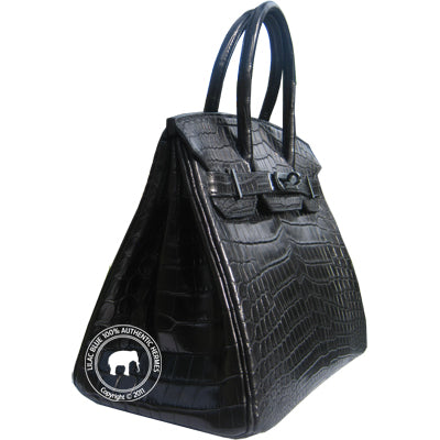 Hermès Birkin 35cm So Black Crocodile