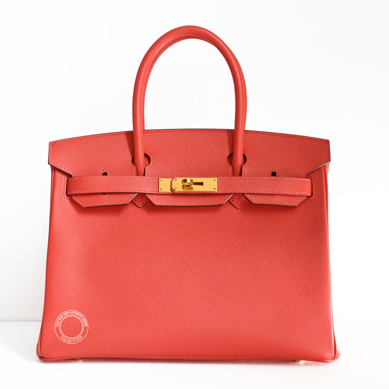 Hermes Birkin 30cm Rose Jaipur Epsom GHW