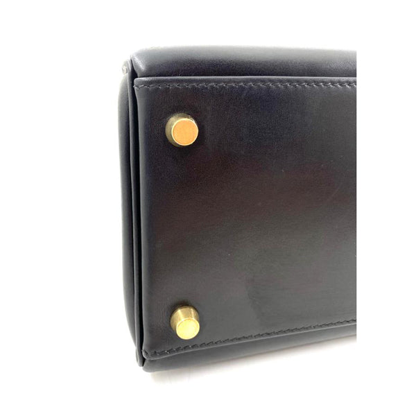 Hermès Kelly 32cm Black Box GHW - Preloved