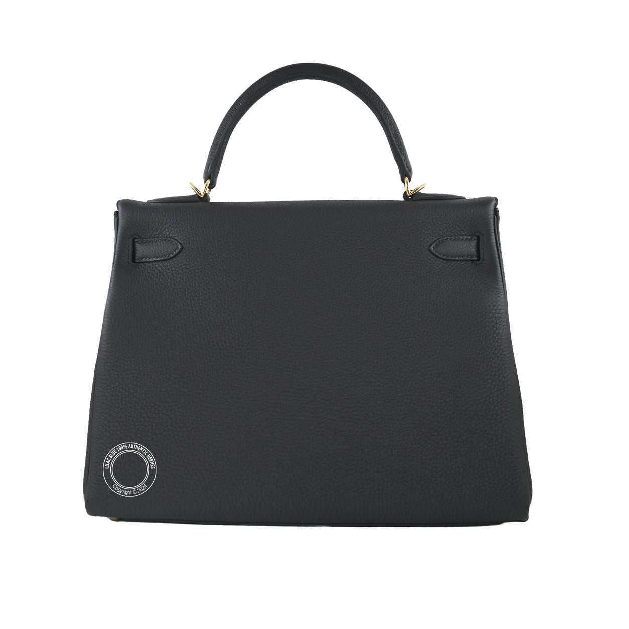 Hermès Kelly 32cm Black Togo GHW