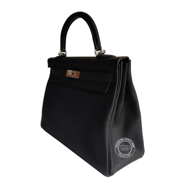 Hermes Kelly 32cm Black Togo PHW