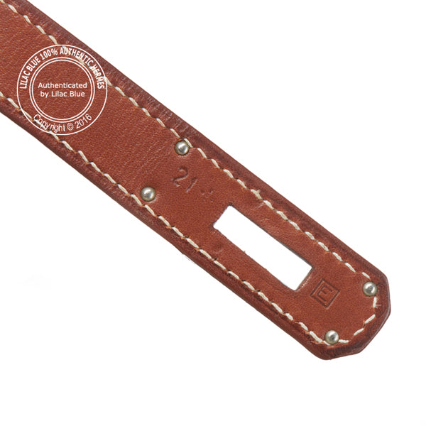 Hermès Kelly 32cm Fauve Tadelakt PHW - Vintage