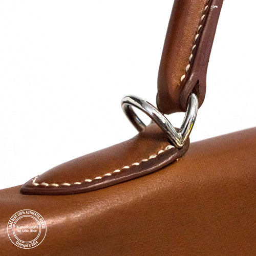 Hermès Kelly 32cm Fauve Tadelakt PHW - Vintage