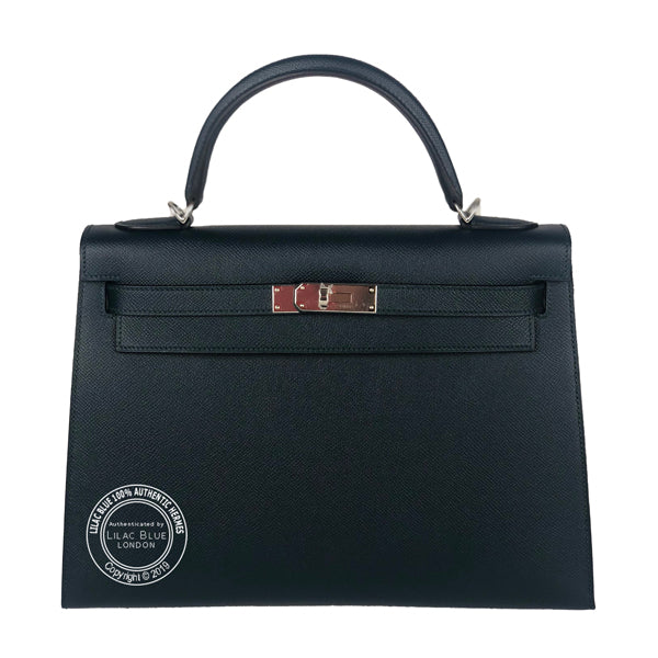 Hermès Kelly 32cm Vert Cypress Epsom PHW