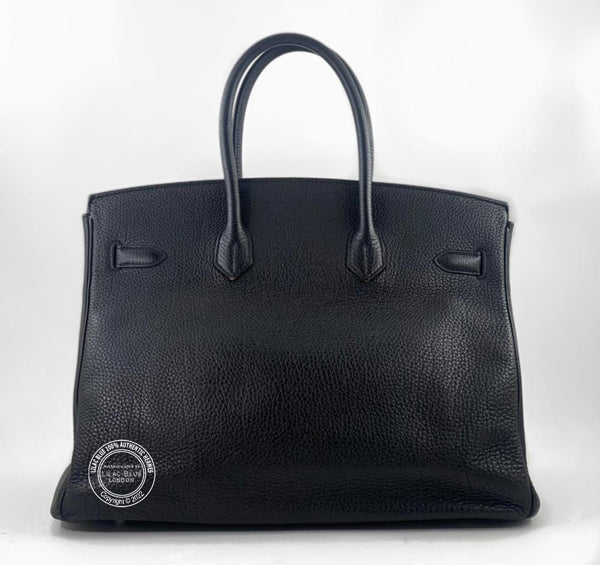 Hermes Birkin 35cm Black Togo PHW - Preloved