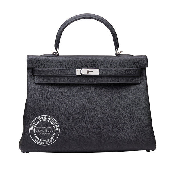 Hermès Kelly 35cm Black Togo PHW