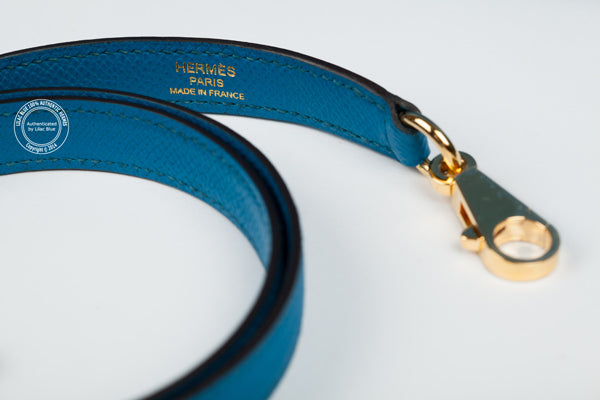 Hermès Kelly 35cm Bleu Izmir Epsom GHW