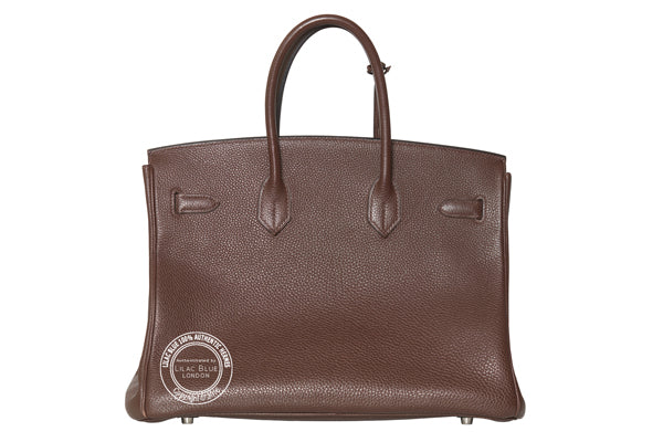Hermès Birkin 35cm Cacao Togo PHW - Preloved