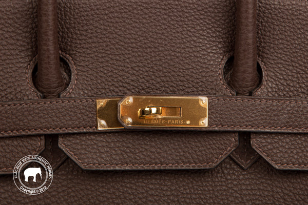 Hermes Birkin 35cm Cacao Clemence GHW