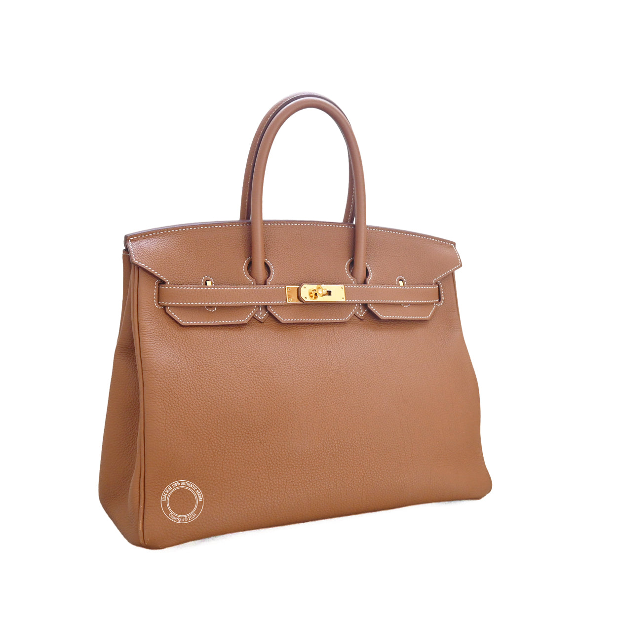 Hermès Birkin 35cm Gold Togo GHW - Preloved
