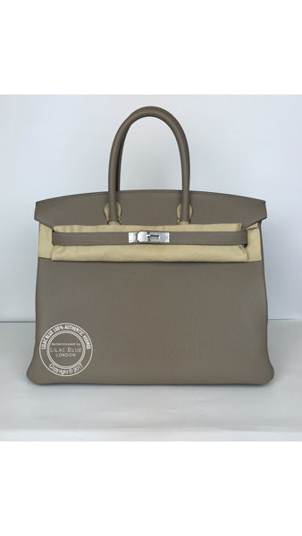Hermes Birkin 35cm Gris Asphalte Togo PHW