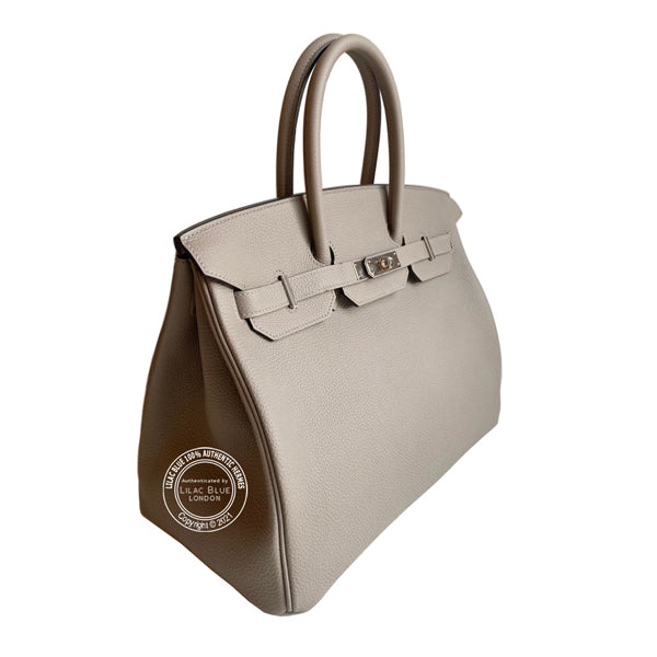 Hermes Birkin 35cm Gris Asphalte Togo PHW