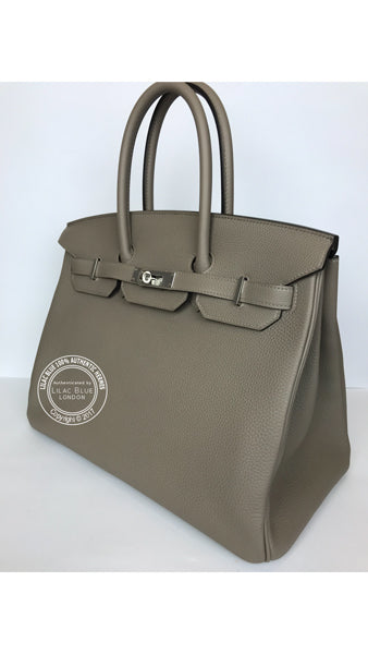 Hermes Birkin 35cm Gris Asphalte Togo PHW