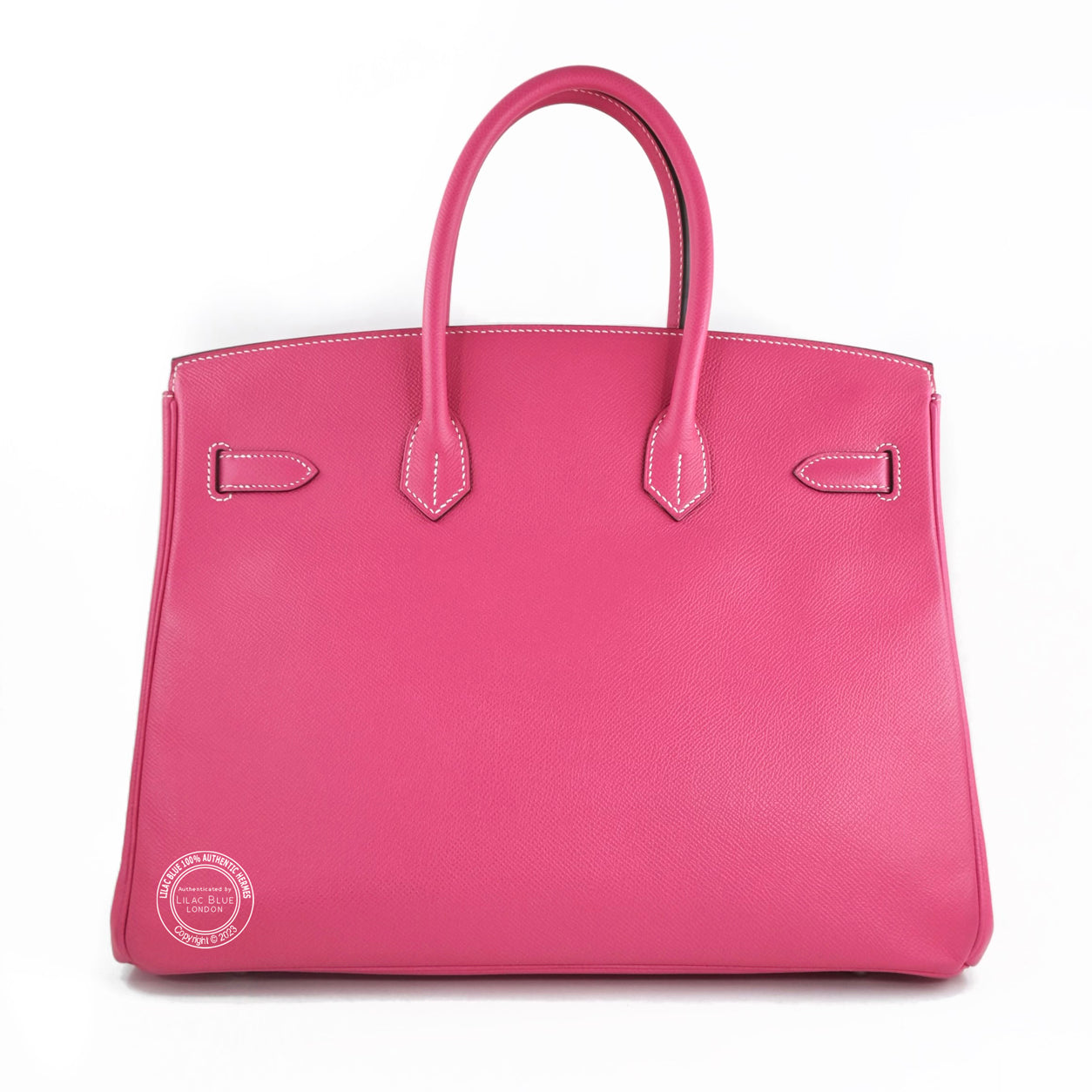 Hermès Birkin 35cm Rose Tyrien Epsom PHW - Preloved