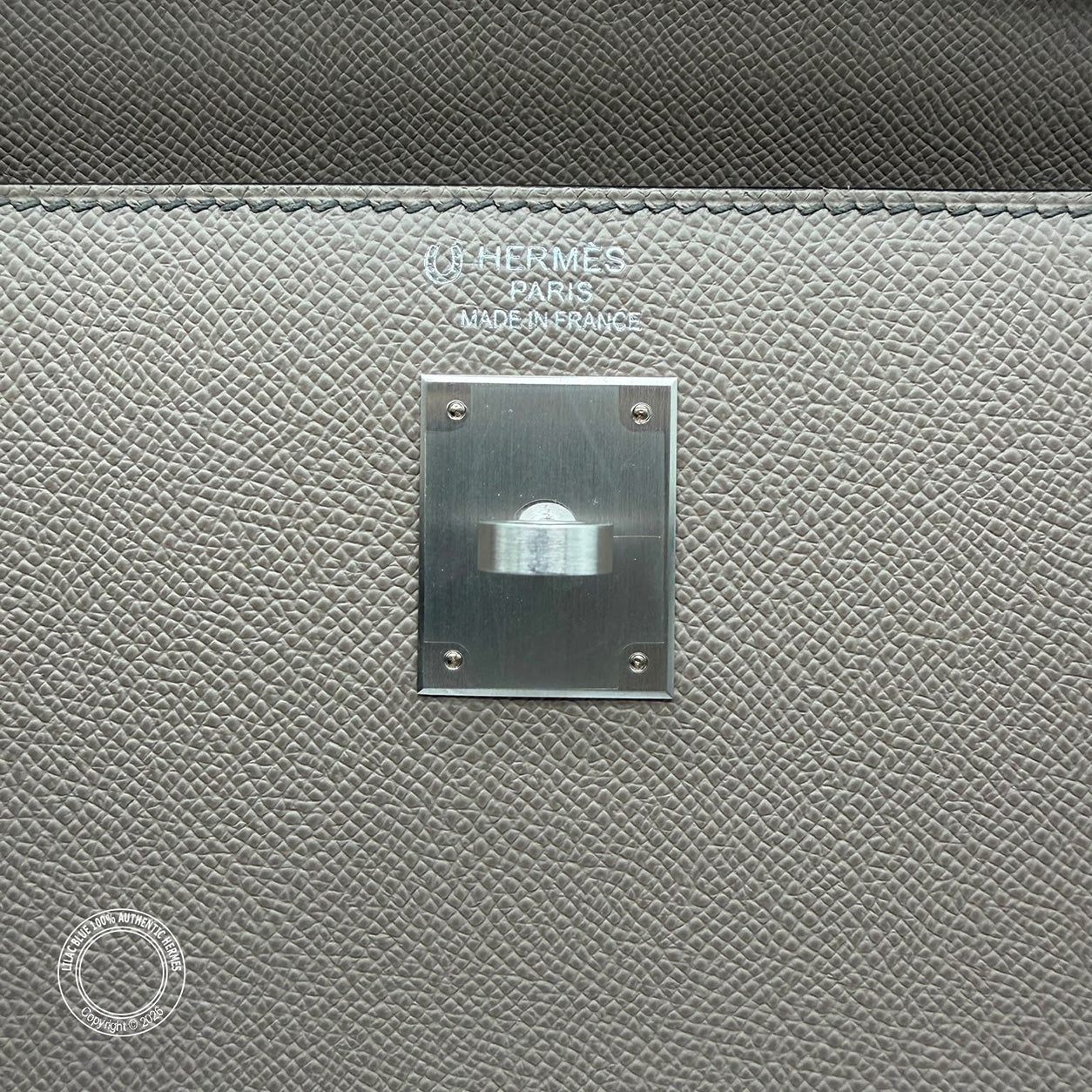 Hermès Kelly 35cm Gris Asphalte/Graphite HSS Epsom BPHW