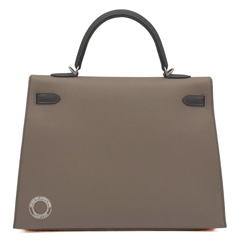 Hermès Kelly 35cm Gris Asphalte/Graphite HSS Epsom BPHW