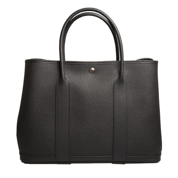 Hermès Garden Party 36cm Black Calf PHW - Preloved