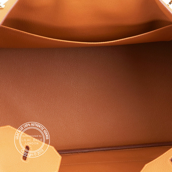 Hermès Birkin 40cm Gold Togo Permabrass - Preloved